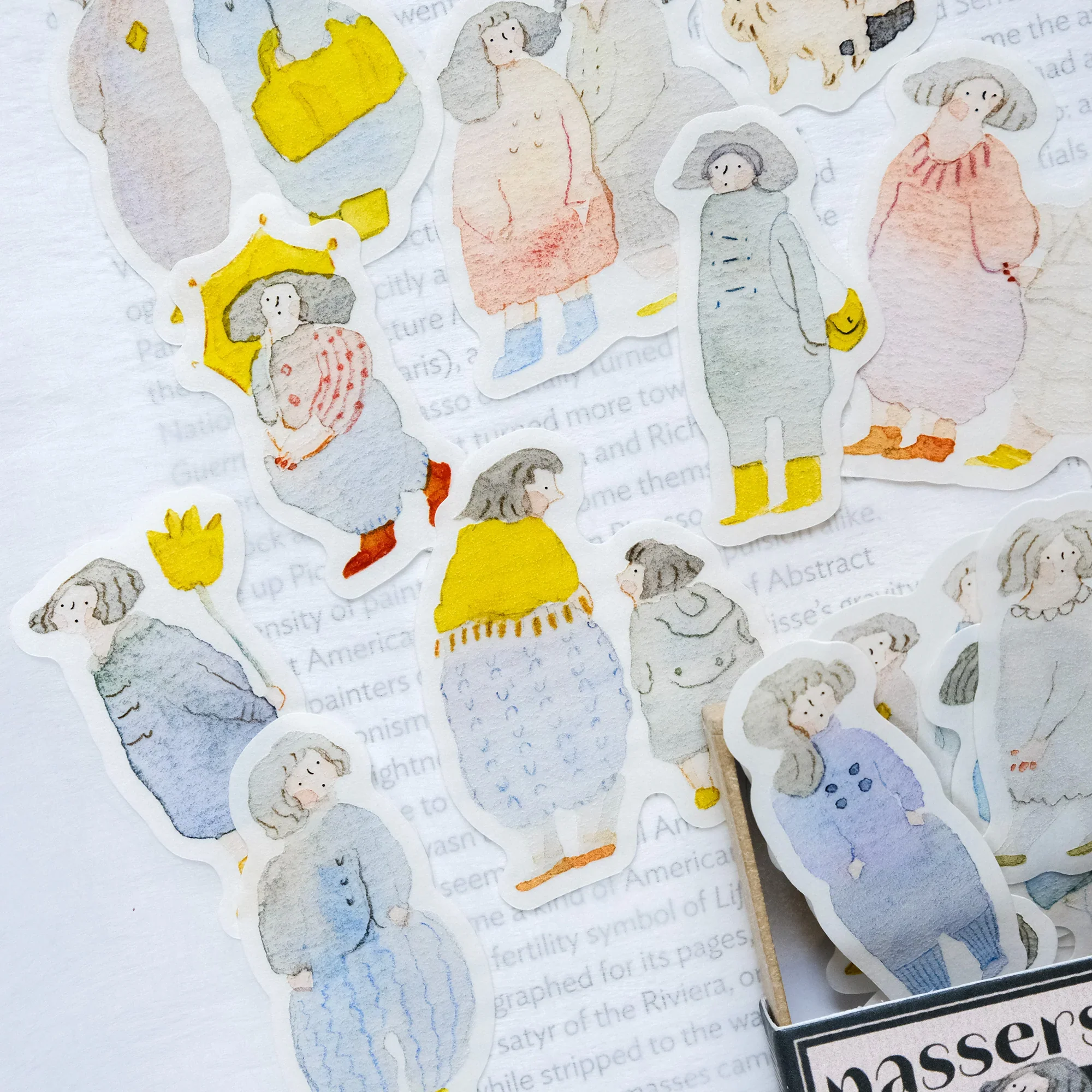 Dodolulu | Pegatinas Matchbox Passers-by - Image 3