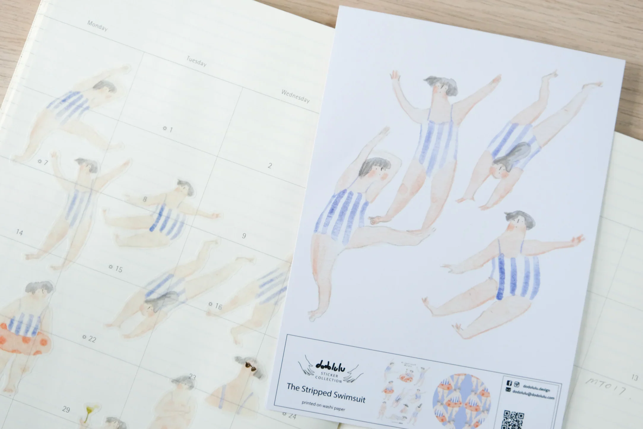 Dodolulu | Pegatinas The Stripped Swimsuit - Image 6