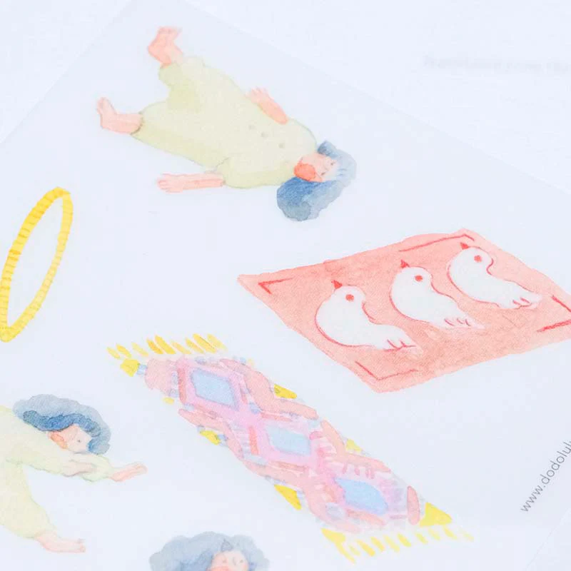Dodolulu | Pegatinas Transferibles Some Lazy Exercises - Image 8