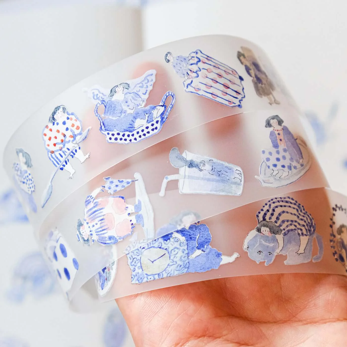 Dodolulu | PET Tape Blue and White