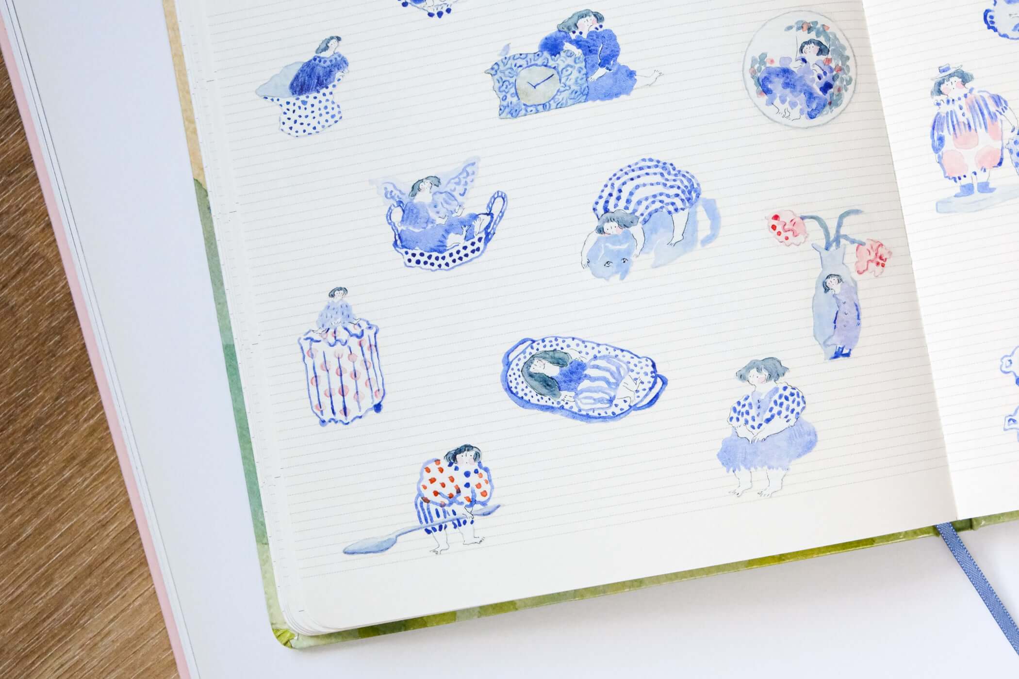 Dodolulu | PET Tape Blue and White - Image 3