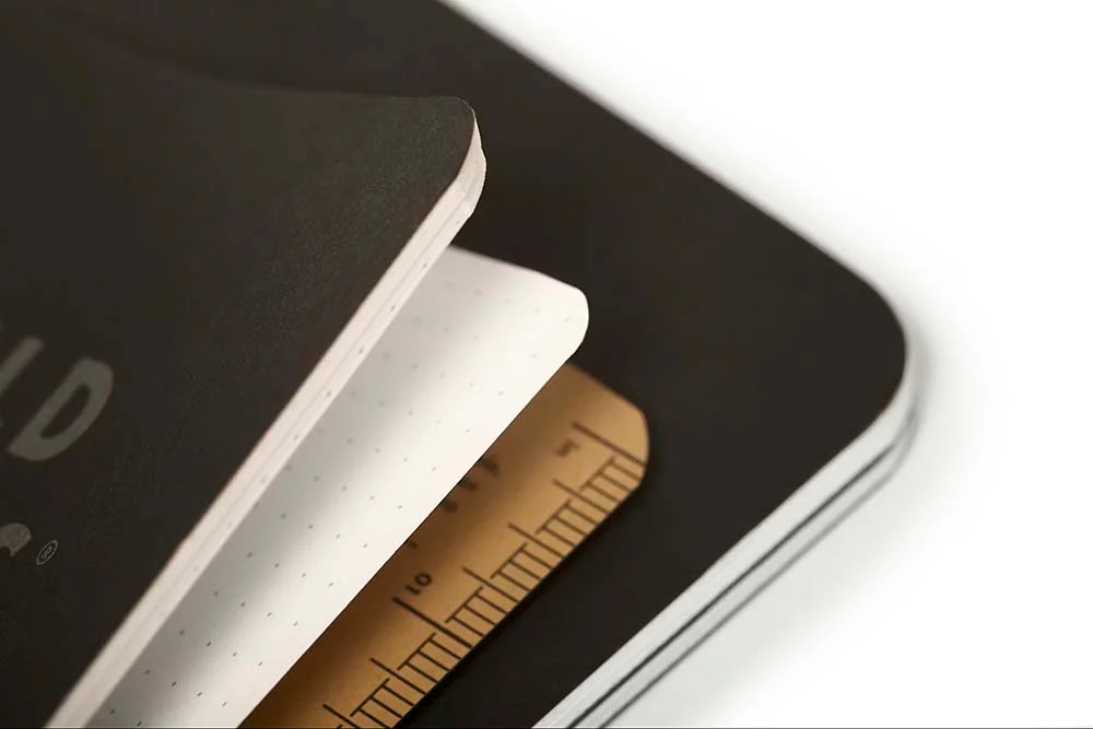 Field Notes | Set de 2 Cuadernos Pitch Black M (Rayas) - Image 6