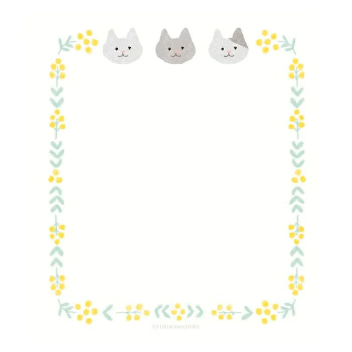 Furukawashiko | Bloc de Notas Mimosa and Cat - Image 6