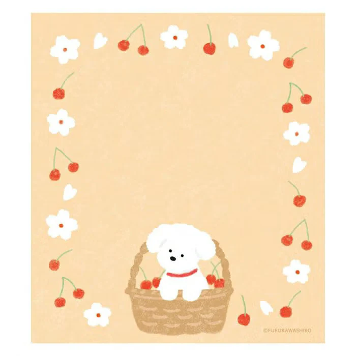Furukawashiko | Bloc de Notas Sakura and White Dog - Image 6