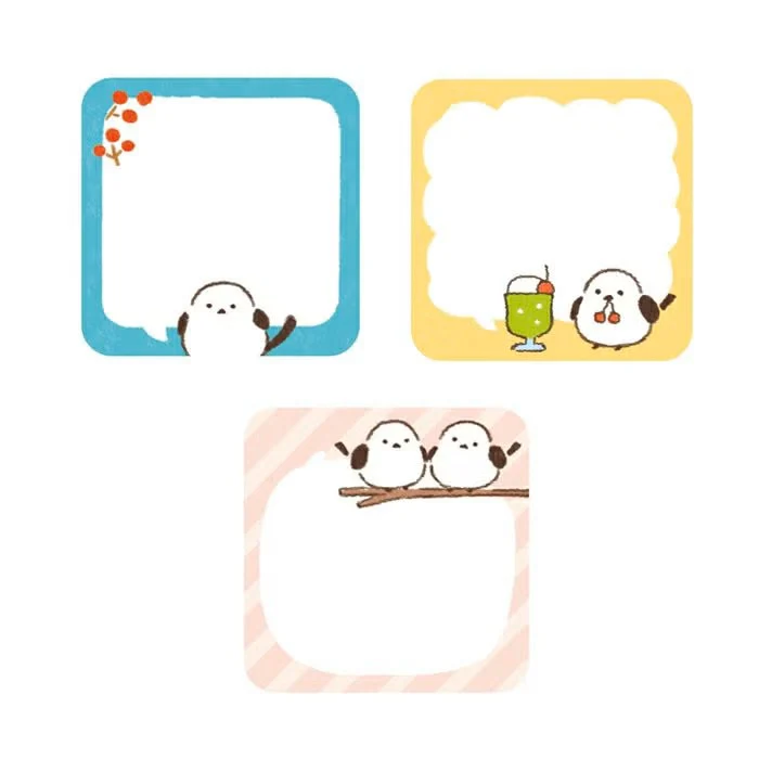 Furukawashiko | Mini Notas Adhesivas Message Note Bubble Speech Shimaenaga - Image 2