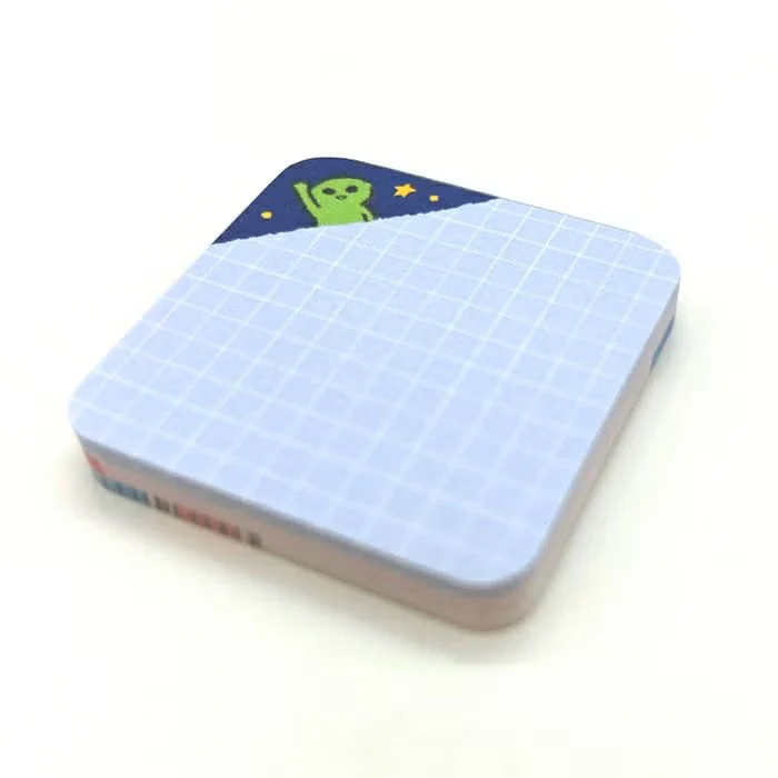 Furukawashiko | Mini Notas Adhesivas Message Note Peek a Boo Alien - Image 4