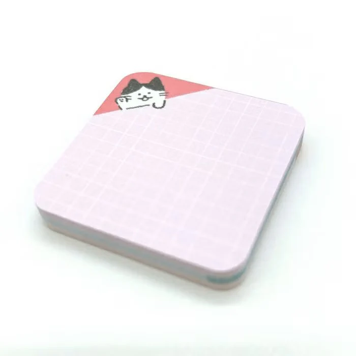 Furukawashiko | Mini Notas Adhesivas Message Note Peek a Boo Cat - Image 4