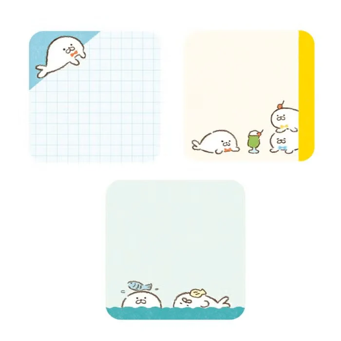 Furukawashiko | Mini Notas Adhesivas Message Note Peek a Boo Seal - Image 2