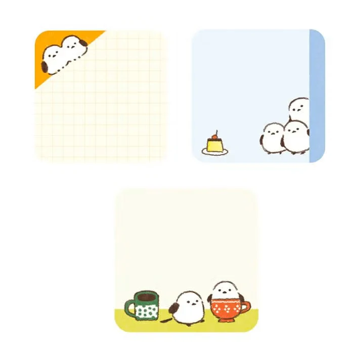 Furukawashiko | Mini Notas Adhesivas Message Note Peek a Boo Shimaenaga - Image 2