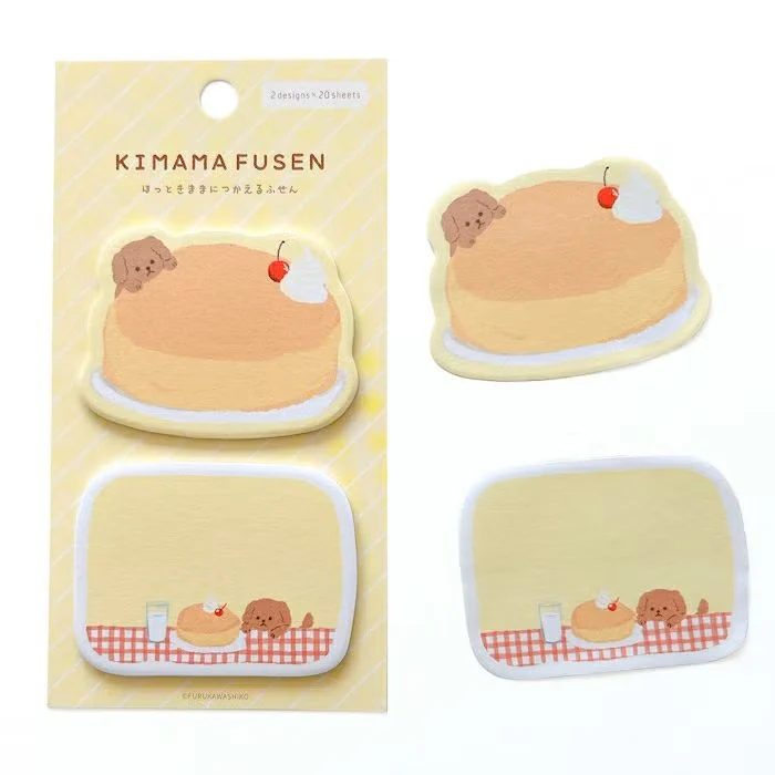 Furukawashiko | Notas Adhesivas Kimama Fusen Cake Dog - Image 2