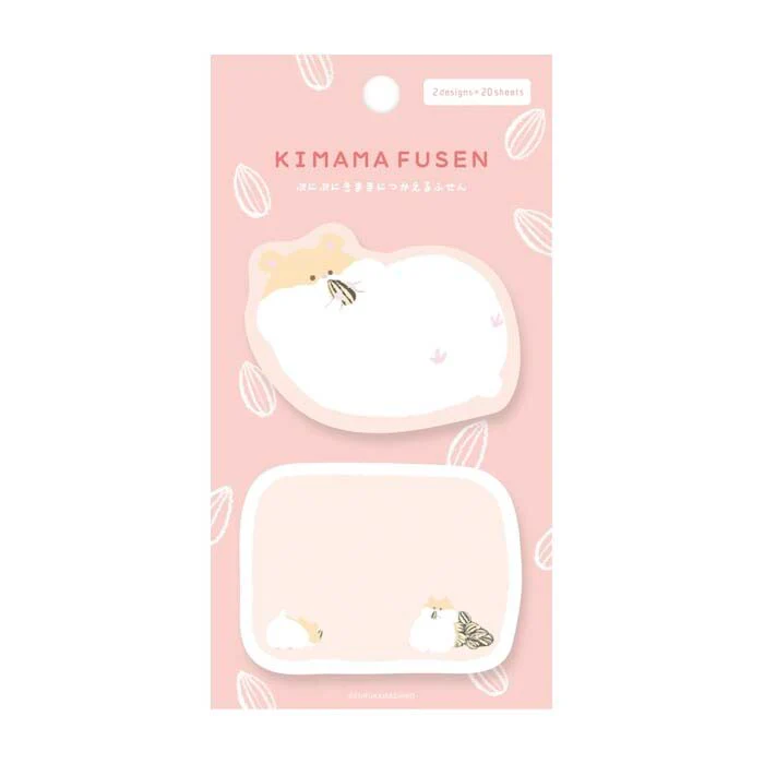 Furukawashiko | Notas Adhesivas Kimama Fusen Squishy Hamster