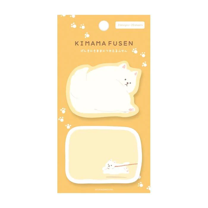 Furukawashiko | Notas Adhesivas Kimama Fusen Walking Dog