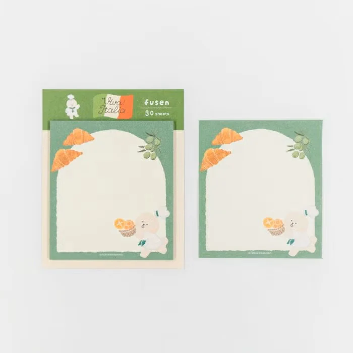 Furukawashiko | Notas Adhesivas Viva Italia Bread Dog - Image 2