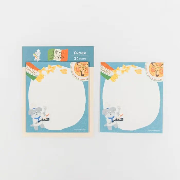 Furukawashiko | Notas Adhesivas Viva Italia Pasta Dog - Image 2