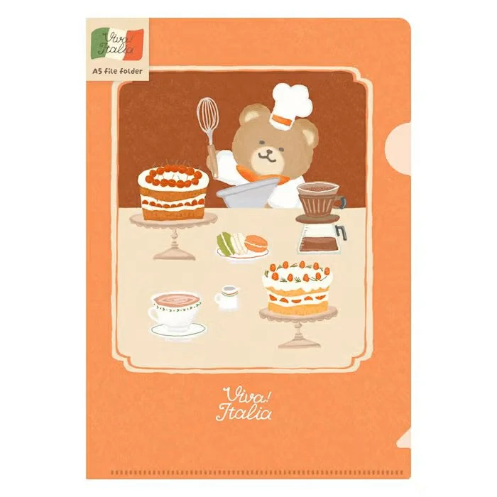 Furukawashiko | Portafolios A5 Viva Italia Dessert Bear - Image 2