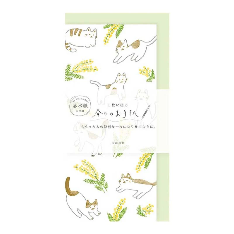 Furukawashiko | Set de Carta Vertical Today's Mimosa
