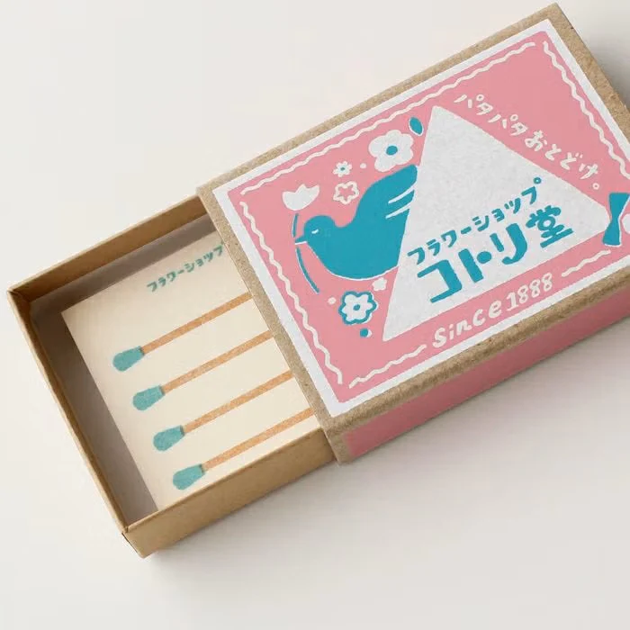Furukawashiko | Tarjetones en Cajita Matchbox Bird Flower Shop - Image 5