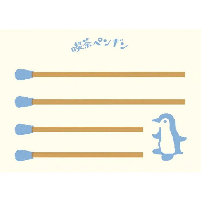 Furukawashiko | Tarjetones en Cajita Matchbox Penguin Cafe - Image 3