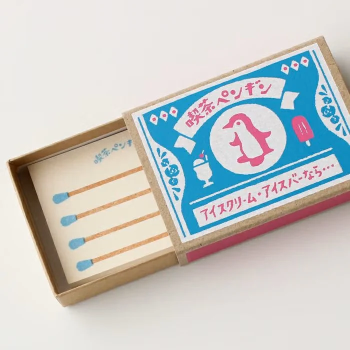 Furukawashiko | Tarjetones en Cajita Matchbox Penguin Cafe - Image 5