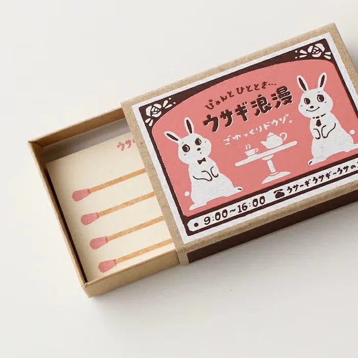 Furukawashiko | Tarjetones en Cajita Matchbox Rabbit Romance - Image 5