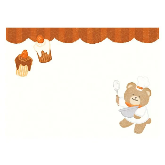Furukawashiko | Tarjetones en Cajita Viva Italia Bear Dessert - Image 3