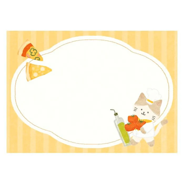 Furukawashiko | Tarjetones en Cajita Viva Italia Pizza Cat - Image 3