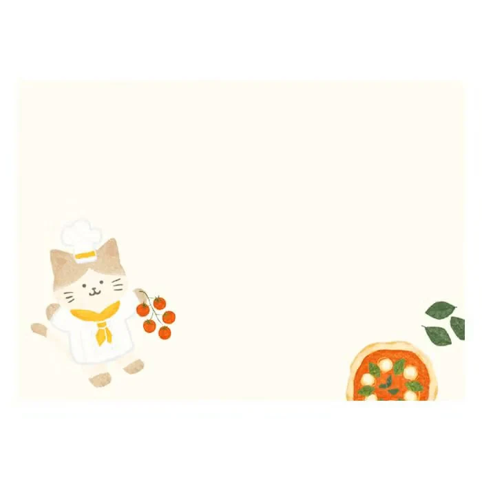 Furukawashiko | Tarjetones en Cajita Viva Italia Pizza Cat - Image 4