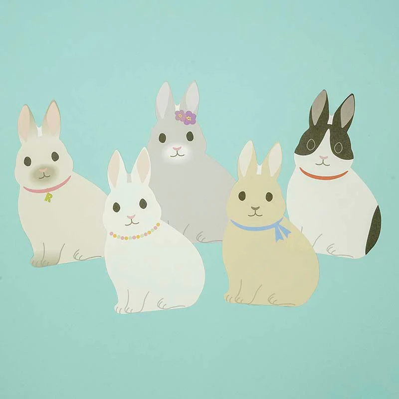 Greeting Life | Bloc de Notas Animal Rabbit - Image 6