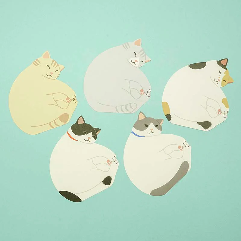 Greeting Life | Bloc de Notas Animal Sleeping Cat - Image 4