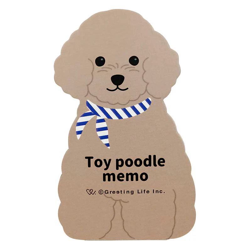 Greeting Life | Bloc de Notas Animal Toy Poodle - Image 3