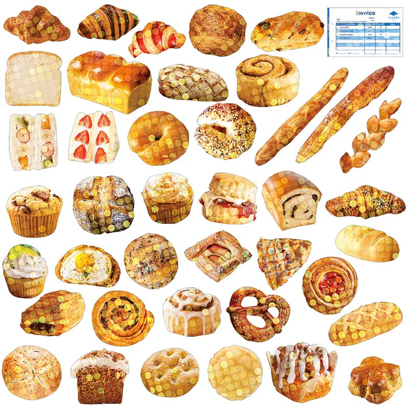 Greeting Life | Caja de Pegatinas Haco Bakery - Image 2