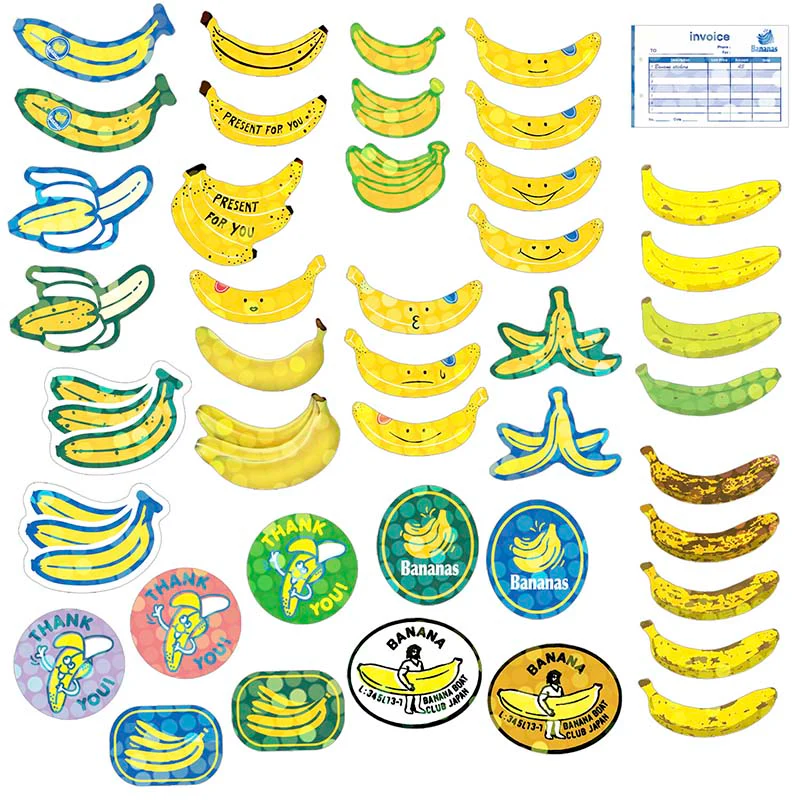 Greeting Life | Caja de Pegatinas Haco Banana - Image 4