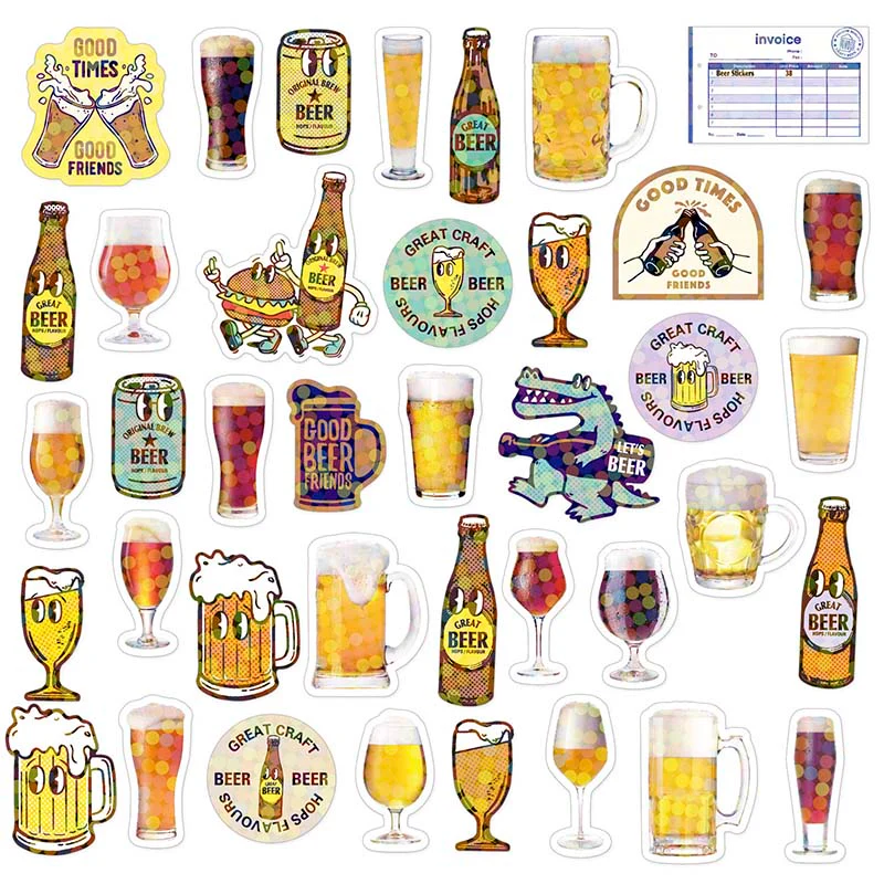 Greeting Life | Caja de Pegatinas Haco Beer - Image 2