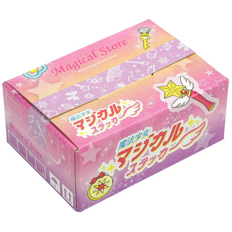 Greeting Life | Caja de Pegatinas Haco Magical Girl