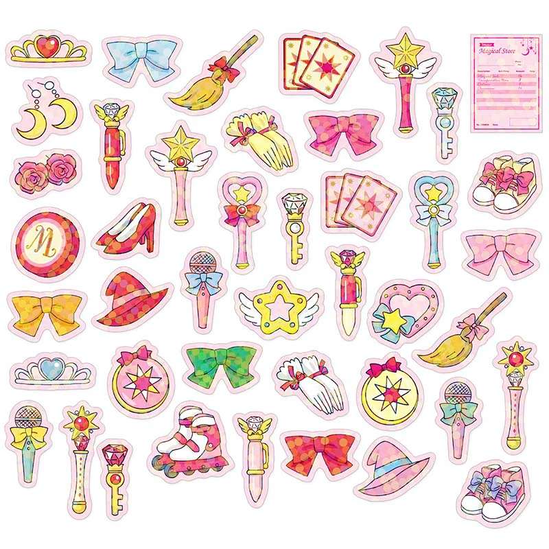 Greeting Life | Caja de Pegatinas Haco Magical Girl - Image 2