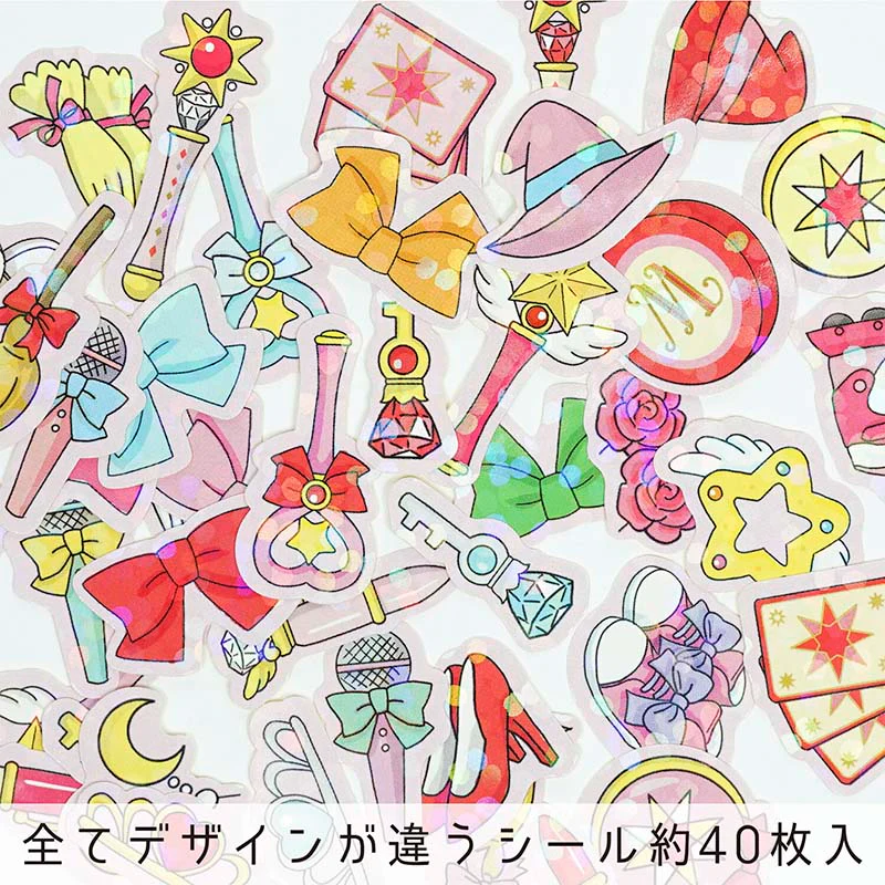 Greeting Life | Caja de Pegatinas Haco Magical Girl - Image 4
