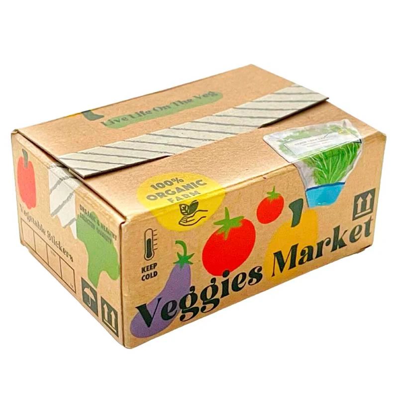 Greeting Life | Caja de Pegatinas Haco Veggies Market