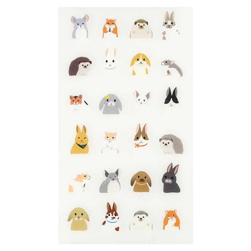 Greeting Life | Pegatinas Animal Die-Cut Rabbit and Rodent - Image 2