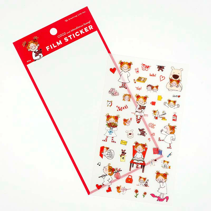 Greeting Life | Pegatinas Coco and Wondrous Gang Red - Image 3