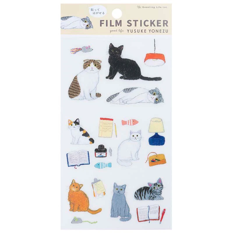 Greeting Life | Pegatinas Film Yusuke Yonezu Cats