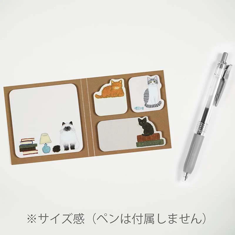Greeting Life | Set de Notas Adhesivas Animal Die-Cut Cat - Image 2