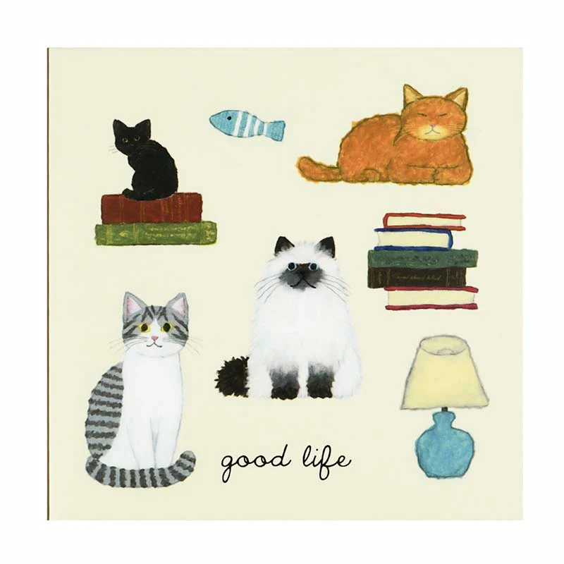 Greeting Life | Set de Notas Adhesivas Animal Die-Cut Cat - Image 4