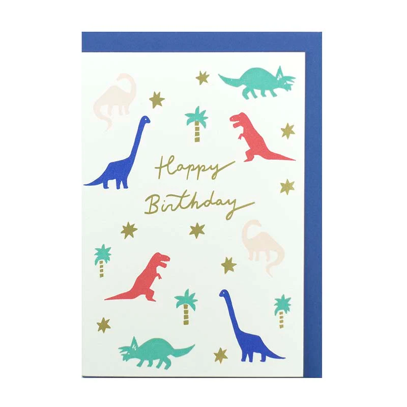 Greeting Life | Tarjeta de Felicitación Birthday Dinosaur