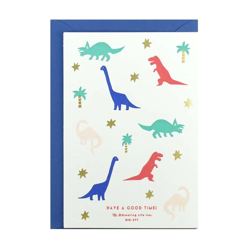 Greeting Life | Tarjeta de Felicitación Birthday Dinosaur - Image 2