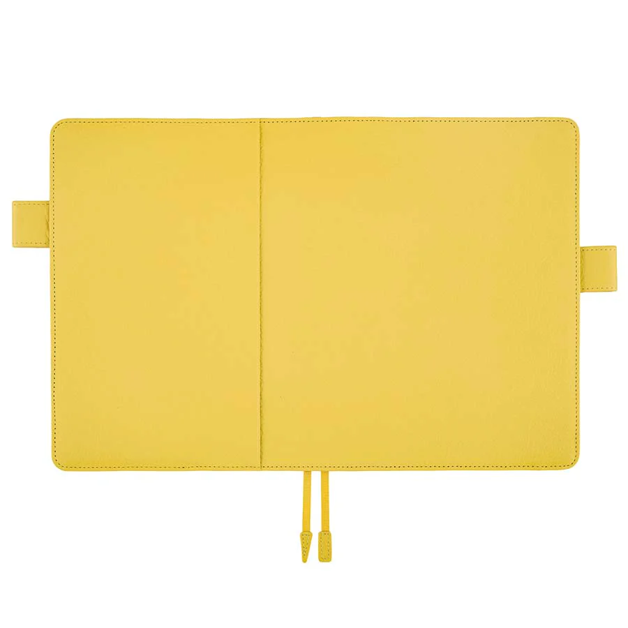 Hobonichi | Agenda Hobonichi Cousin A5 Leather: Brilliant Yellow 2026 - Image 4