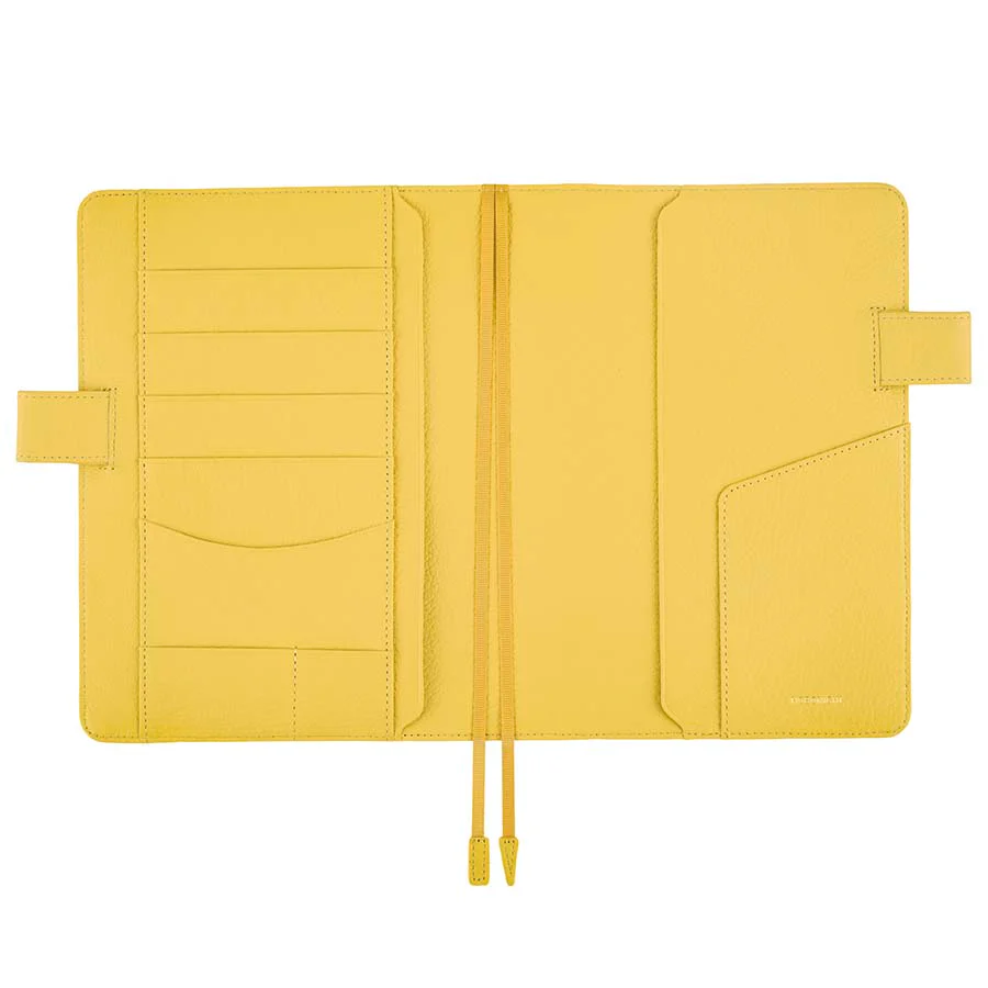 Hobonichi | Agenda Hobonichi Cousin A5 Leather: Brilliant Yellow 2026 - Image 5