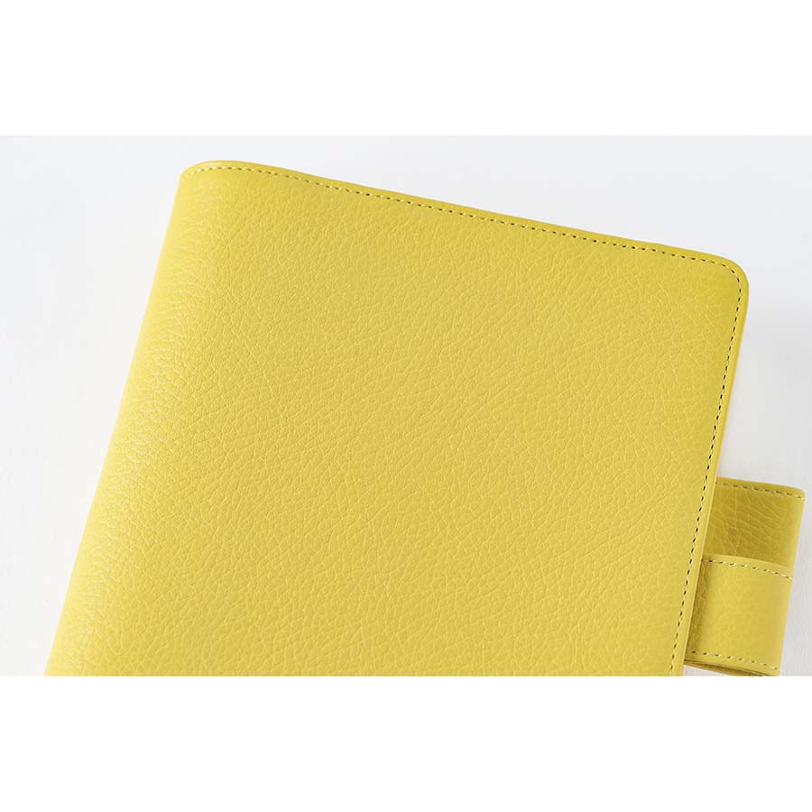 Hobonichi | Agenda Hobonichi Cousin A5 Leather: Brilliant Yellow 2026 - Image 8