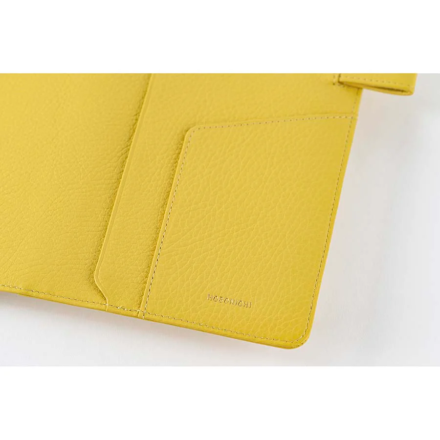 Hobonichi | Agenda Hobonichi Cousin A5 Leather: Brilliant Yellow 2026 - Image 9
