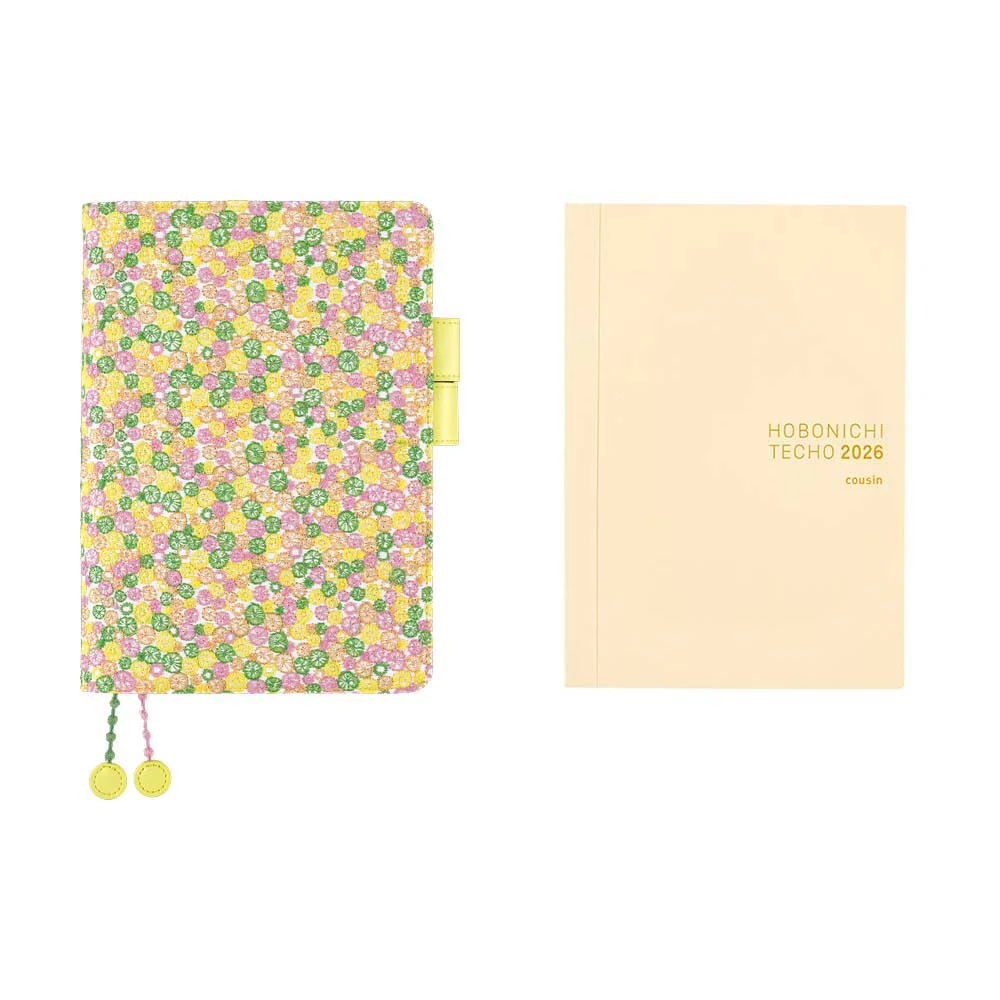 Hobonichi | Agenda Hobonichi Cousin A5 Mina Perhonen: skyful (Yellow) 2026 - Image 10