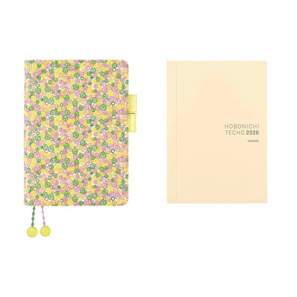 Hobonichi | Agenda Hobonichi Cousin A5 Mina Perhonen: skyful (Yellow) 2026 - Image 11